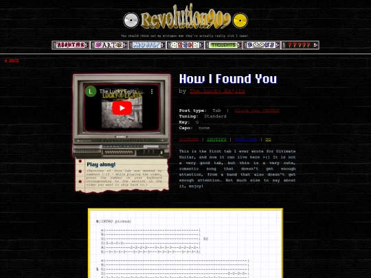 TAB_how_i_found_you screenshot