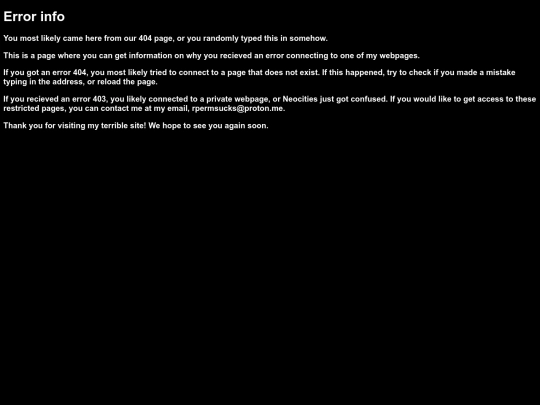 errorinfo screenshot