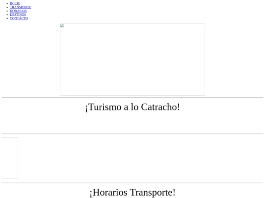 Horario Transporte screenshot