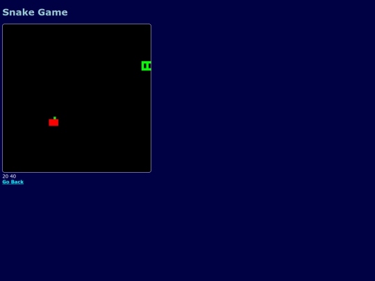snake screenshot