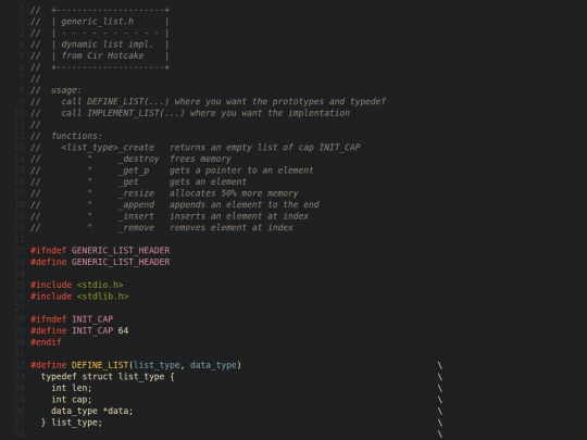 prints/generic_list.h screenshot