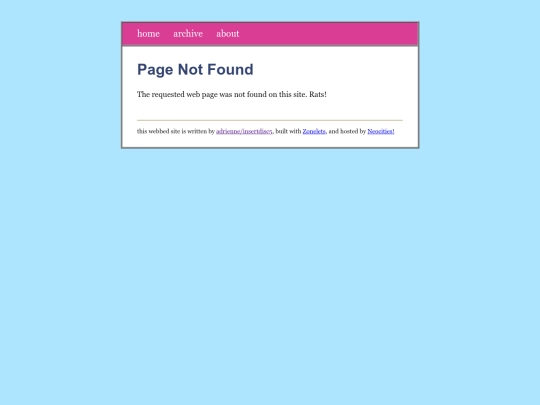 not_found screenshot