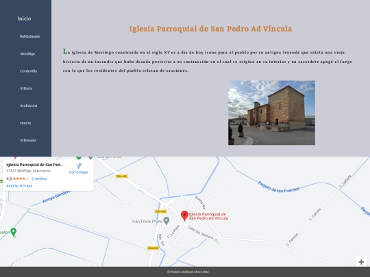 paginas/Moriñigo screenshot