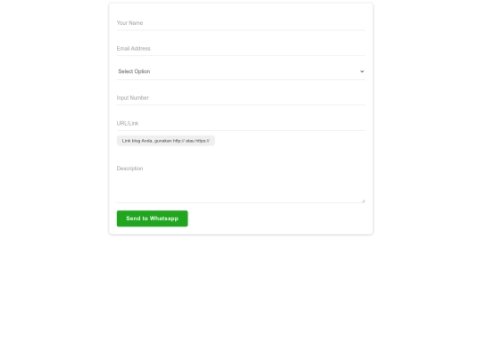 whatsapp form/wa_form screenshot