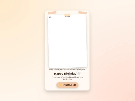 birthday screenshot