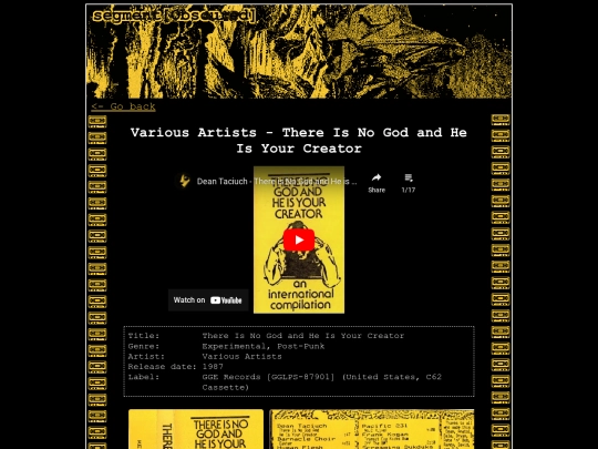 music/thereisnogodandheisyourcreator screenshot