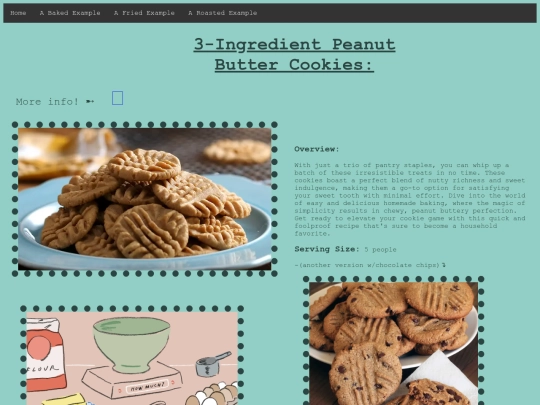 cookies screenshot