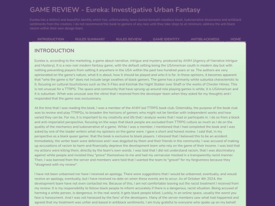 eureka/introduction screenshot
