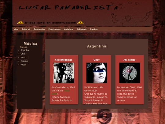 sobremi/musica/paises/argentina screenshot