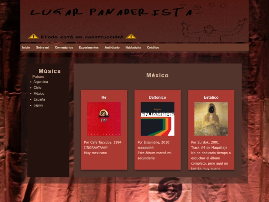 sobremi/musica/paises/mexico screenshot