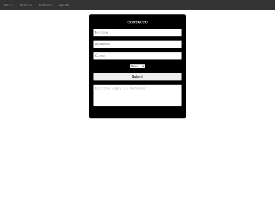 contacto screenshot