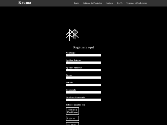 registro screenshot