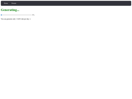 giftcode screenshot
