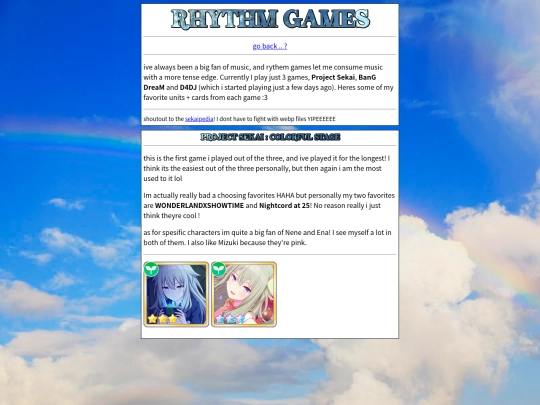 shrines/rhythmgames screenshot