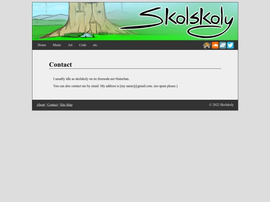 contact screenshot