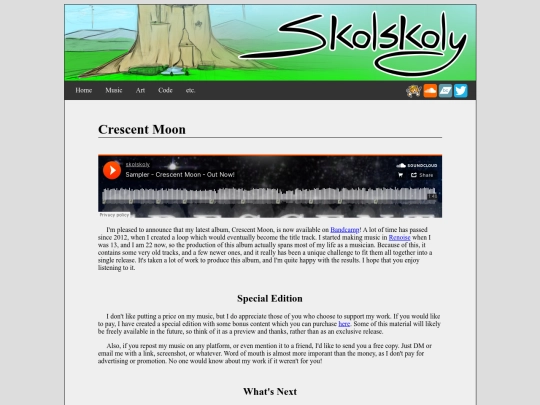crescent-moon screenshot