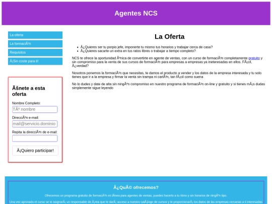 AgentesNCS screenshot