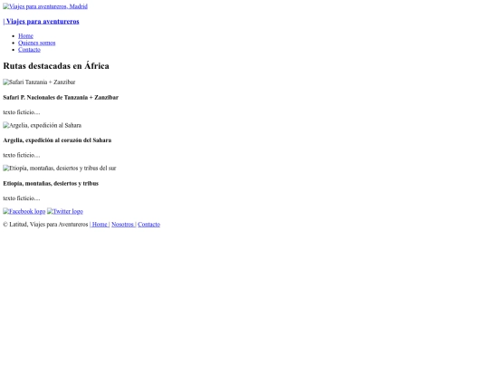 web_latitud/viajes-africa screenshot