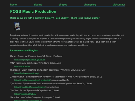 fossmusic screenshot