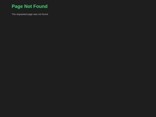 not_found screenshot