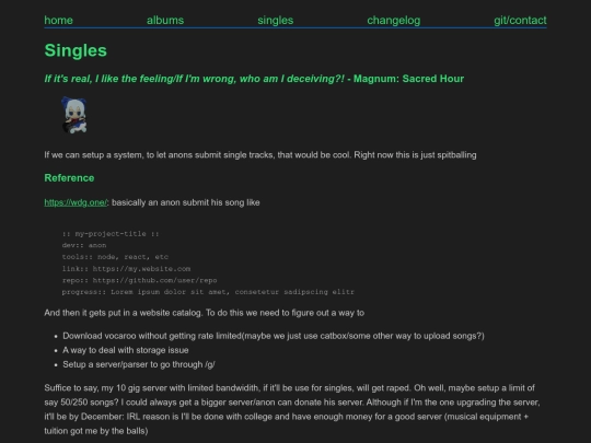 singles screenshot