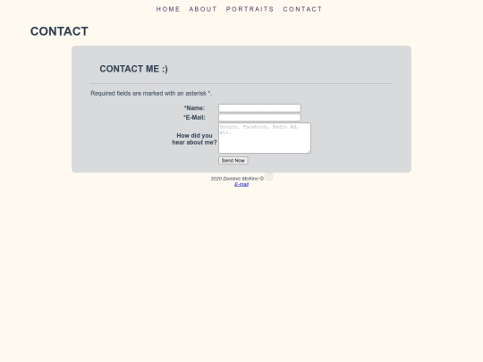 contact screenshot