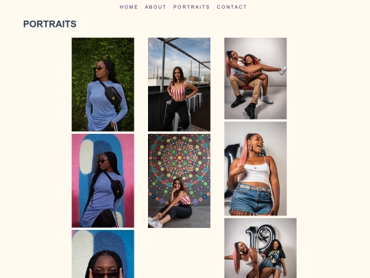 portraits screenshot