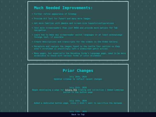 changelog_record screenshot