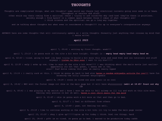 thoughts screenshot