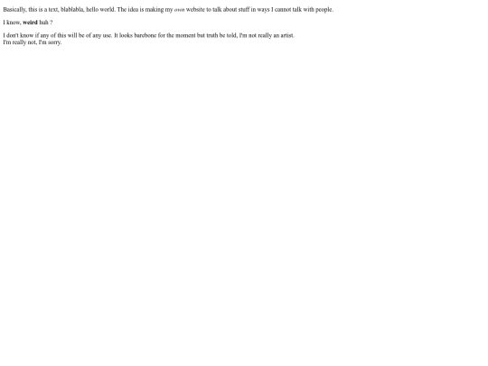 test screenshot
