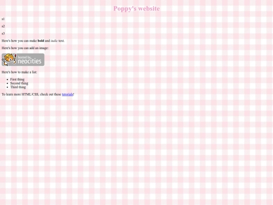 index screenshot