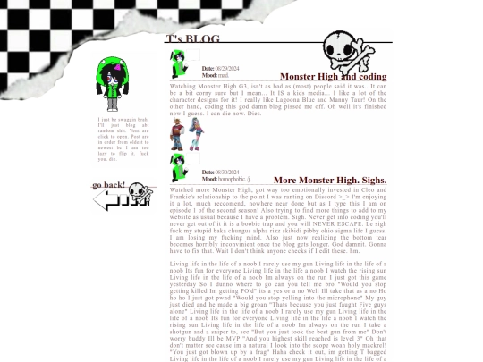 blog screenshot