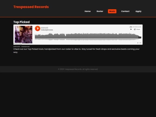 music screenshot