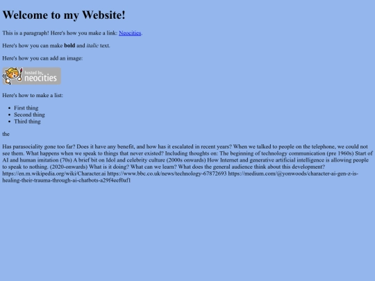 appendix screenshot