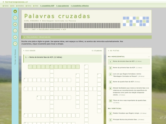 palavras-cruzadas screenshot