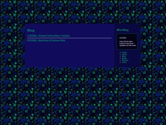 blog screenshot