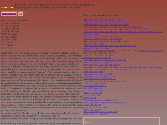 aboutme screenshot