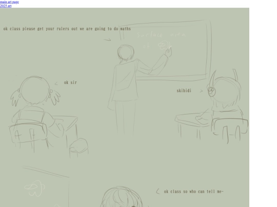 third/art/comic/classroom screenshot