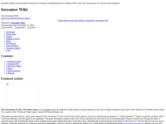 screamerpedia screenshot