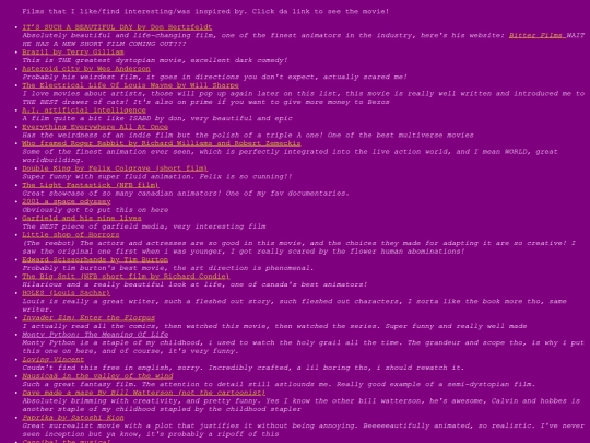 movielist screenshot