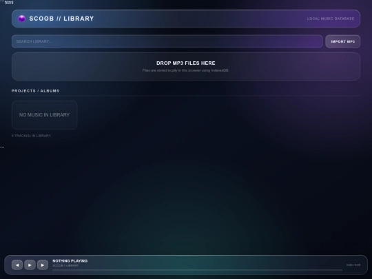 Library screenshot