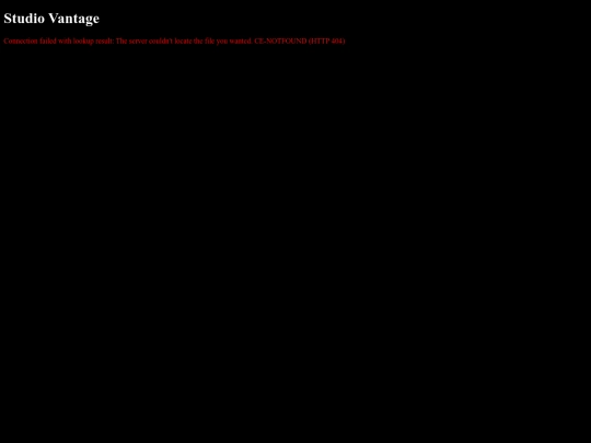 not_found screenshot