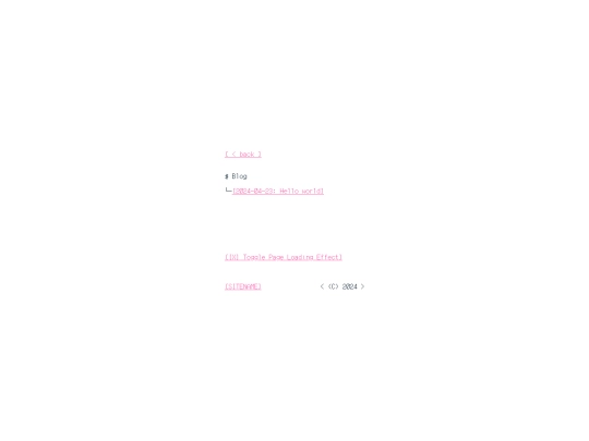blog screenshot