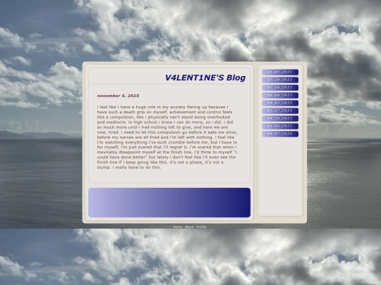 blog screenshot
