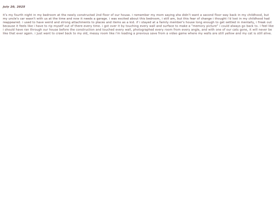 entry/07202025 screenshot