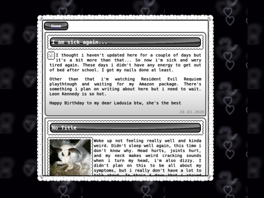 blog screenshot