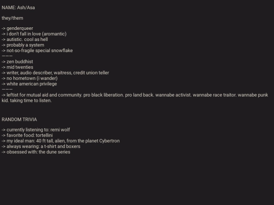 identity screenshot