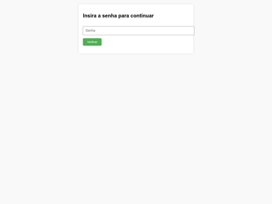 senha screenshot