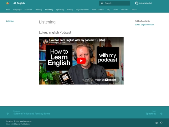 listening screenshot