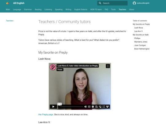 teachers screenshot
